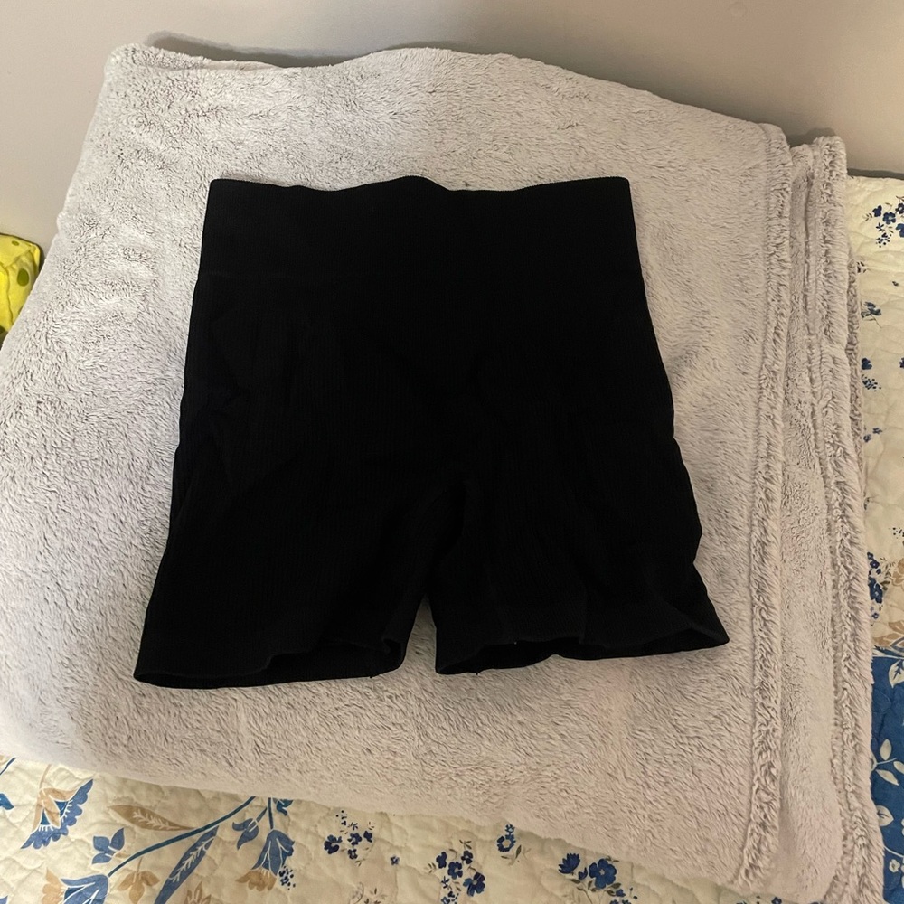 Black biker shorts